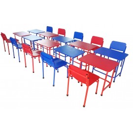 Chair & Desk - for small Children Rectangular