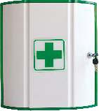 First aid box closed