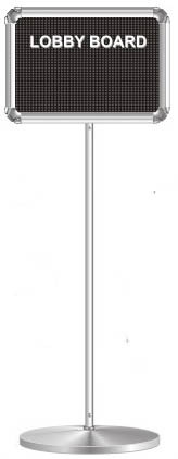 Lobby Board Stand