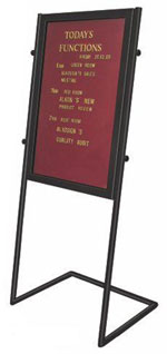 Steel Lobyinfo Stand